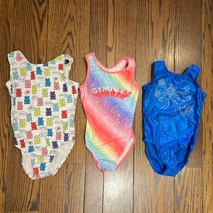 EUC! Destira leotards children’s large lot of 3